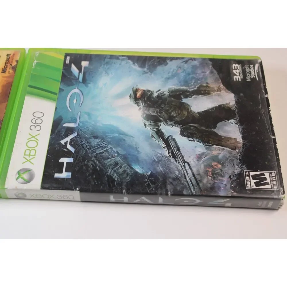 2 game lot/bundle: Halo 3 + Halo 4 (Microsoft Xbox 360) Authentic, tested/works